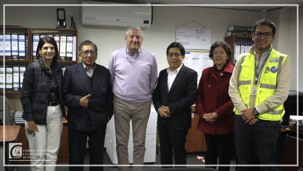 CÁMARA DE COMERCIO DE PUNO SALUDA INVERSIÓN PRIVADA DE AEROPUERTOS ANDINOS DEL PERÚ PARA LA MODERNIZACIÓN DE AEROPUERTOS DEL SUR